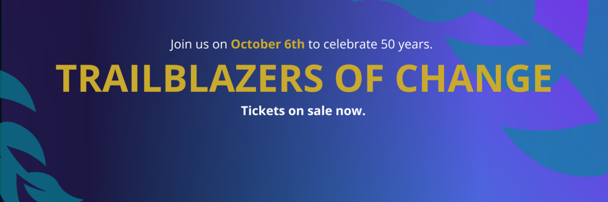Tickets on sale now for our 50th anniversary event on October 6, 2023.